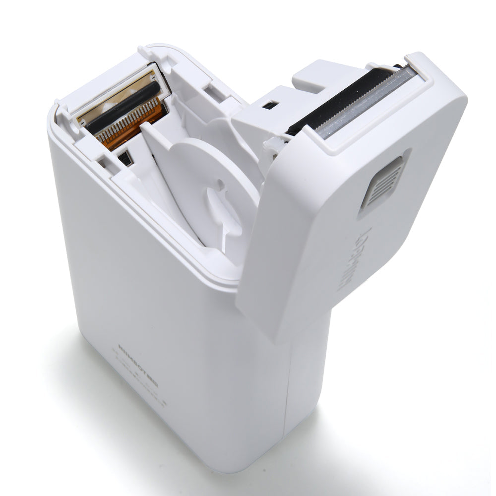 NB121 - NIIMBOT - SOLO D101 - STAMPANTE PORTATILE PER ETICHETTE BLUETOOTH CON ROTOLO DI ETICHETTE GRATUITO (VERSIONE PIÙ LARGA - 12*40 MM - BIANCO)