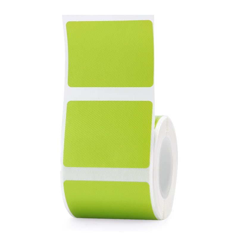 NB190 - NIIMBOT - B1 / B21 / B3S / B4 - 40X30MM - 230 ETICHETTE PER ROTOLO - SOLIDO - VERDE