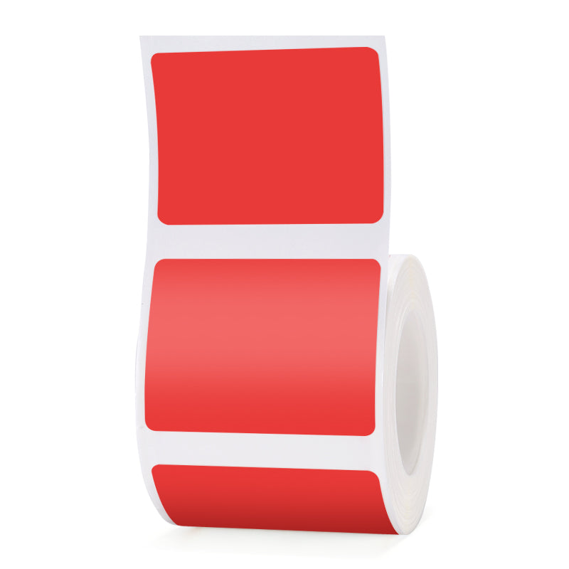 NB221 - NIIMBOT - B1 / B21 / B3S / B4 - T40X30MM - 230 ETICHETTE PER ROTOLO - SOLIDO - ROSSO