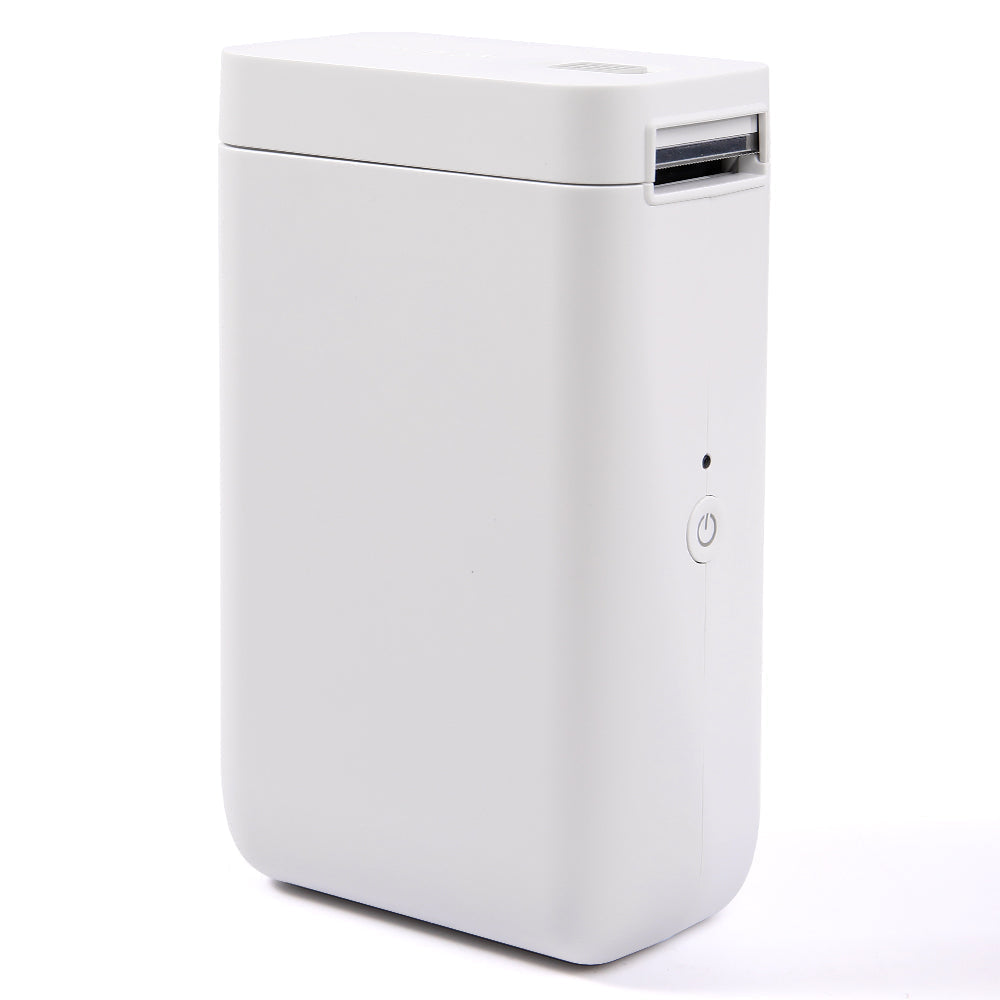 NB121 - NIIMBOT - D101 UNIQUEMENT - IMPRIMANTE D'ÉTIQUETTES BLUETOOTH PORTABLE AVEC ROULEAU D'ÉTIQUETTES GRATUIT (VERSION PLUS LARGE - 12*40MM - BLANC)