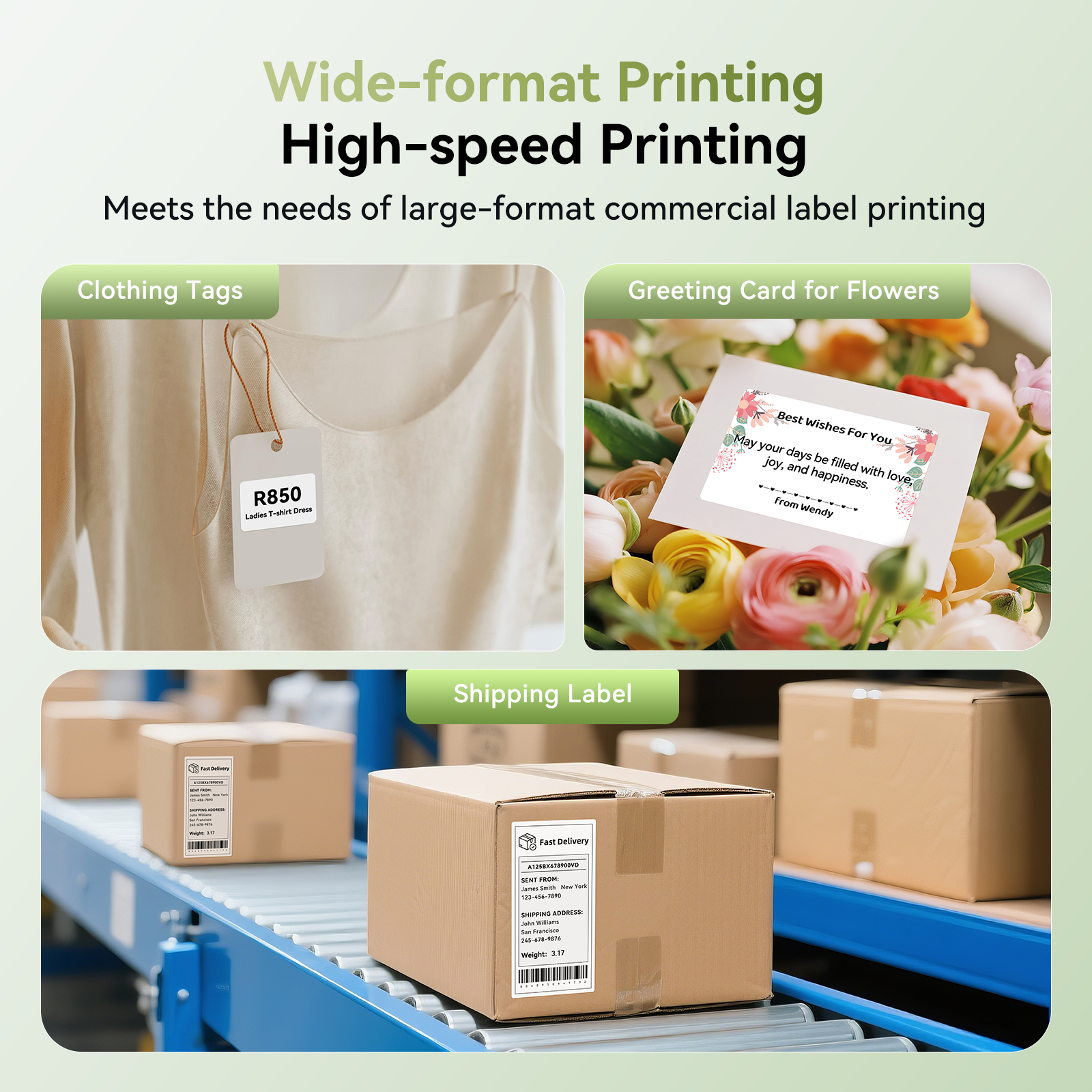 NB609 - NIIMBOT - B4 - BLUETOOTH SHIPPING THERMAL LABEL PRINTER INCL FREE LABEL ROLL