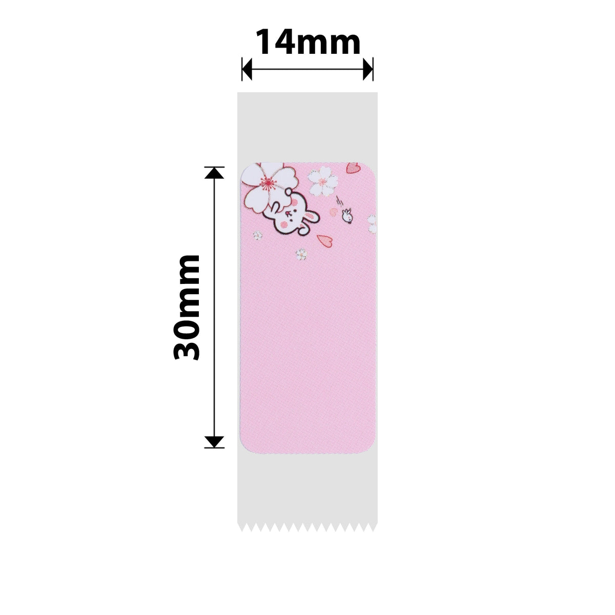 NIIMBOT - D Range - 14x30mm - Pink Rabbit - 210 Labels