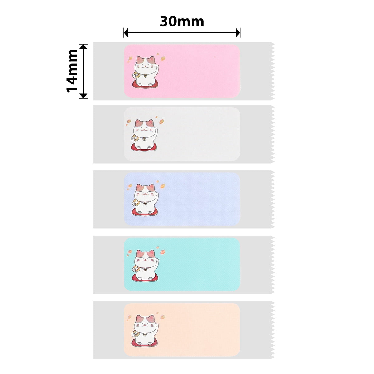 NIIMBOT - D Range - 14x30mm - Lucky Cat - 195 Labels