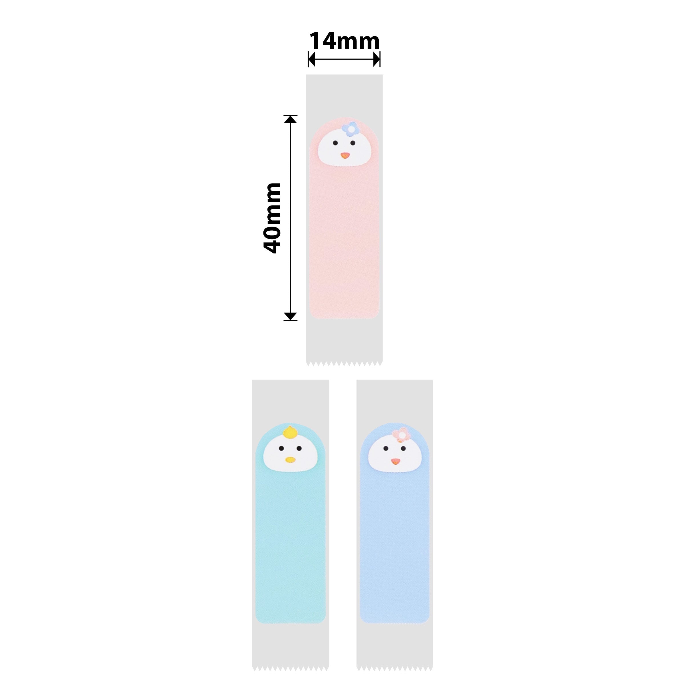 NB179 - NIIMBOT - D11 / D101 / D110 / H1S - 14X40MM - 160 BABY FACE LABELS
