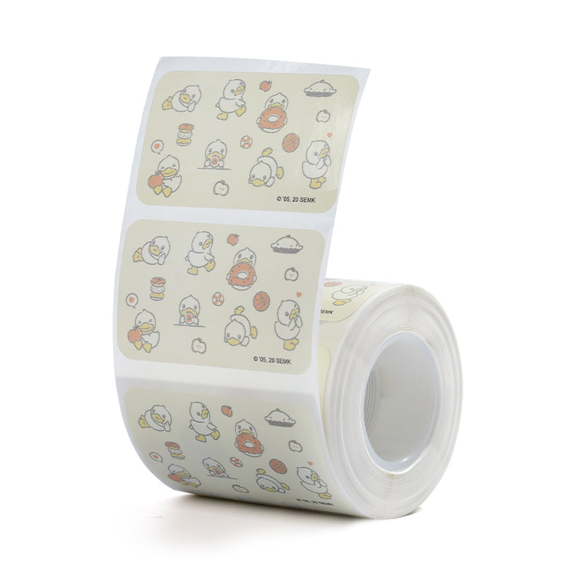 NIIMBOT - B Range - 50x30mm - Light Yellow Duck - 230 Labels