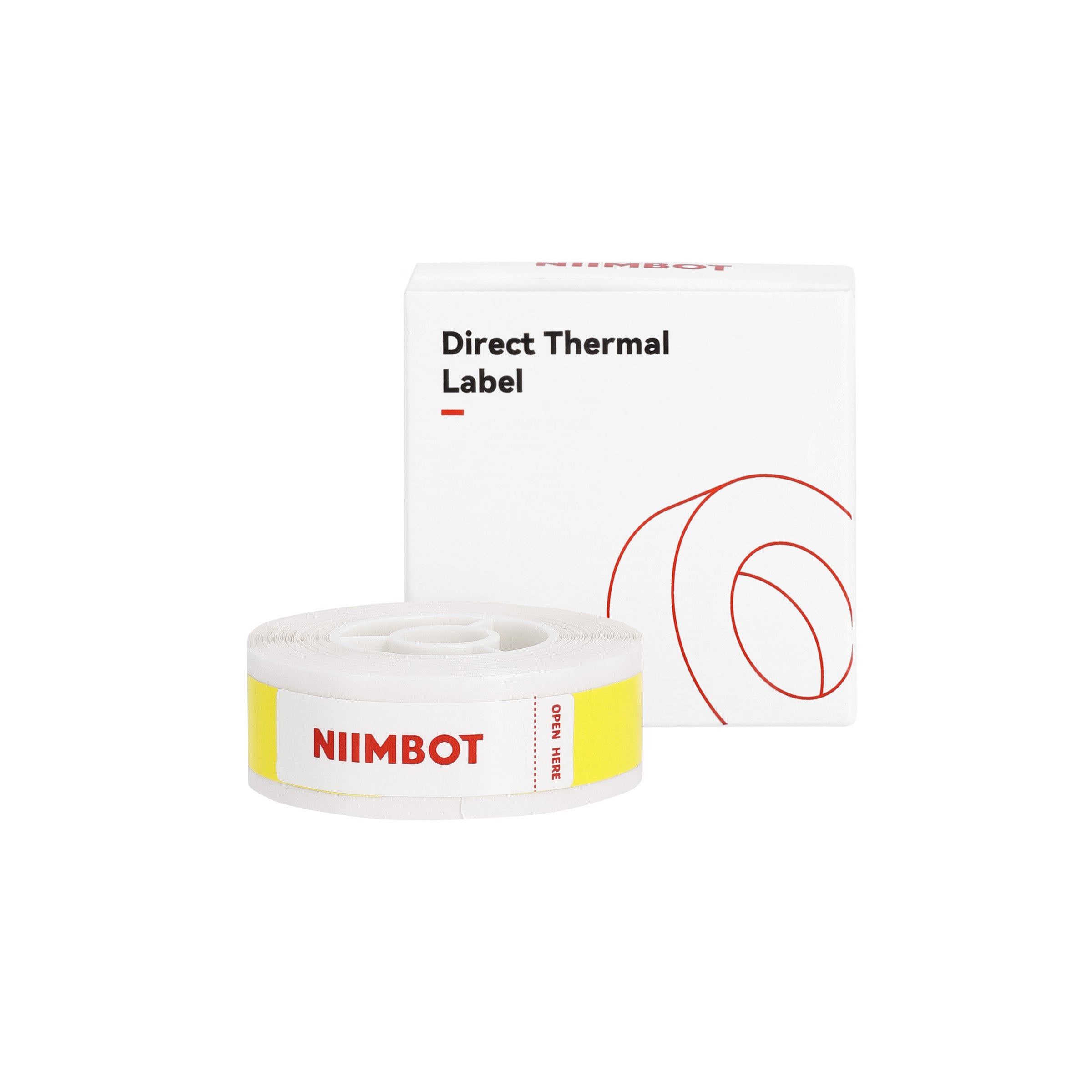 NB267 - NIIMBOT - D11 / D101 / D110 / H1S - 10X25MM - 240 YELLOW LABELS