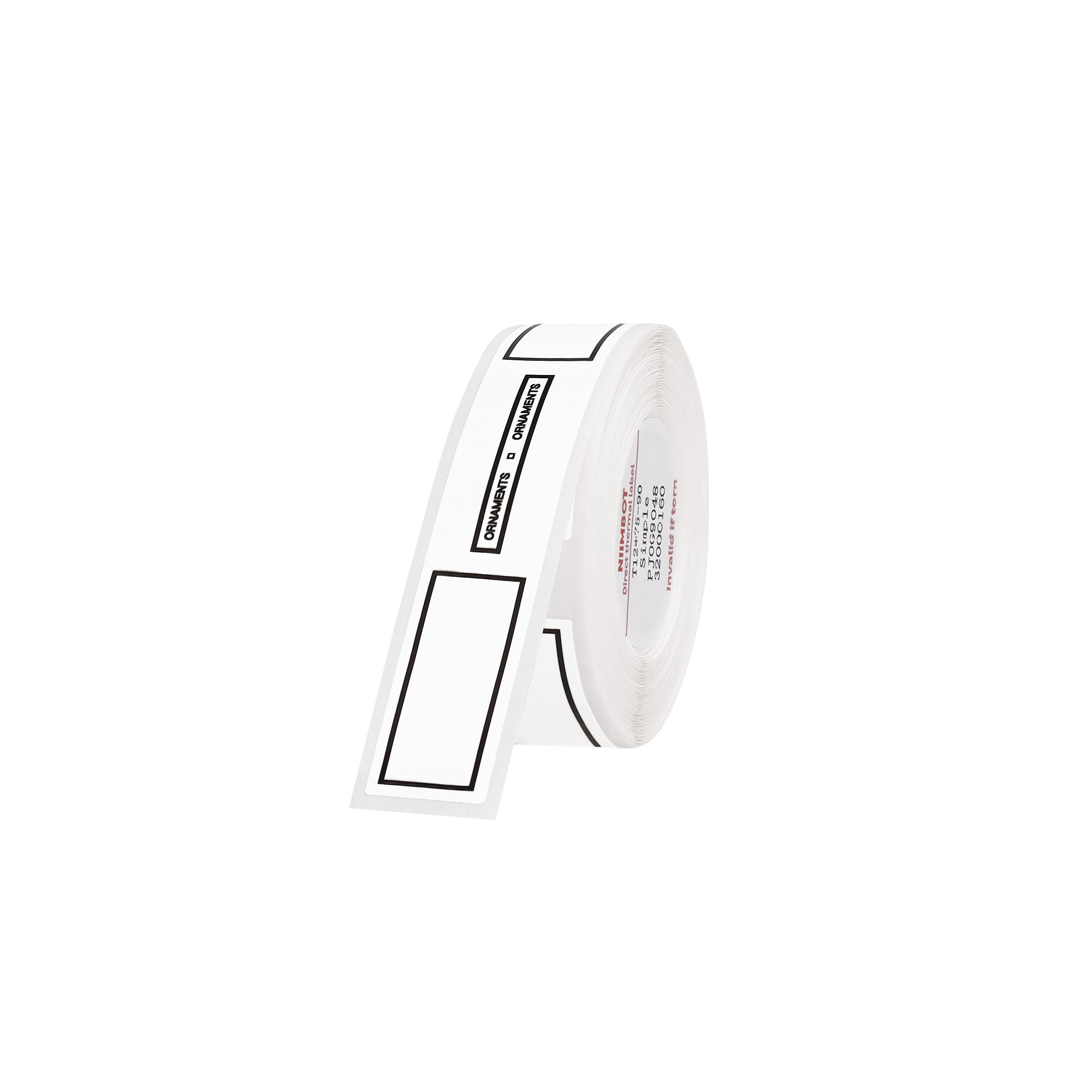 NB276 - NIIMBOT - D11 / D101 / D110 / H1S - 12X75MM - 90 SIMPLE CABLE LABELS