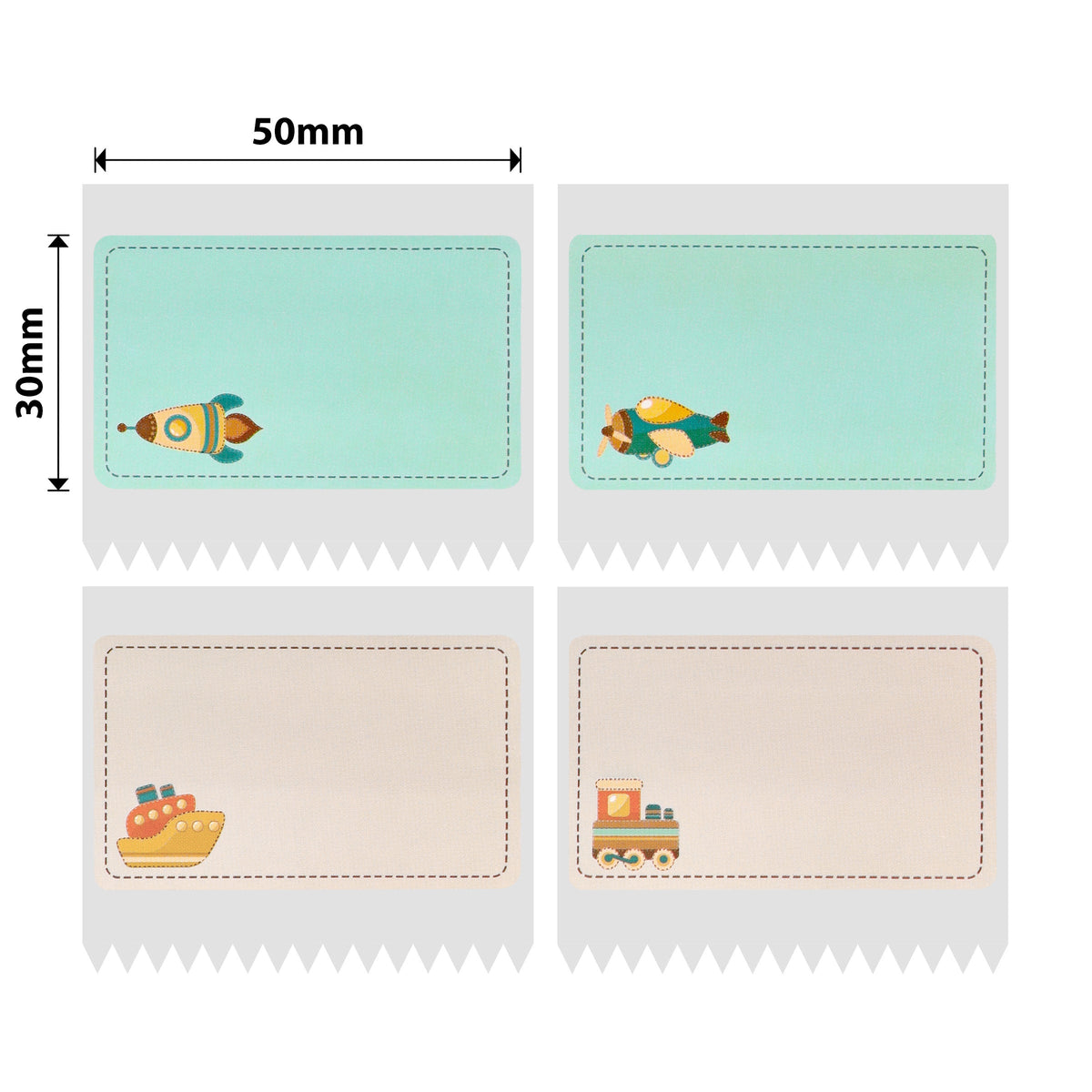 NIIMBOT - B Range - 50x30mm - Childhood Dream - 230 Labels