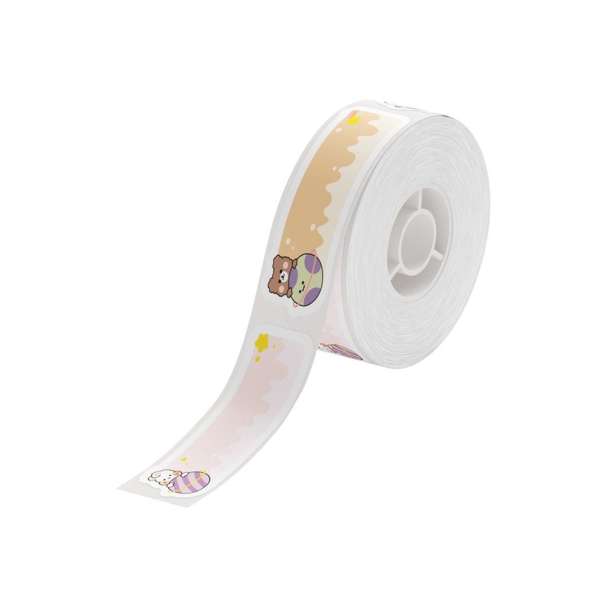 NB299 - NIIMBOT - D11 / D101 / D110 / H1S - 14X40MM - 155 ETICHETTE PER ROTOLO - DESIGN PLANET TOUR
