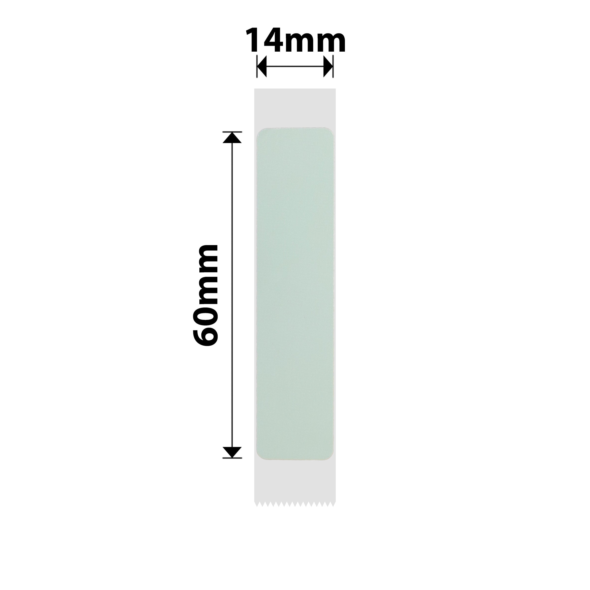 NB305 - NIIMBOT - D11 / D101 / D110 / H1S - R14X60MM - 110 ÉTIQUETTES PAR ROULEAU - VERTES