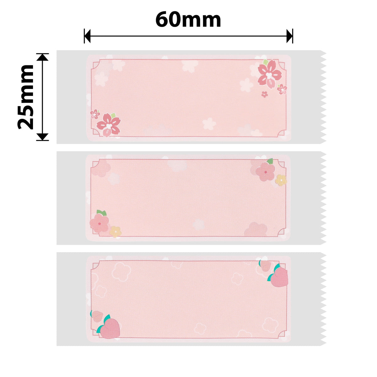NIIMBOT - D Range - 25x60mm - Sakura Erya - 110 Labels