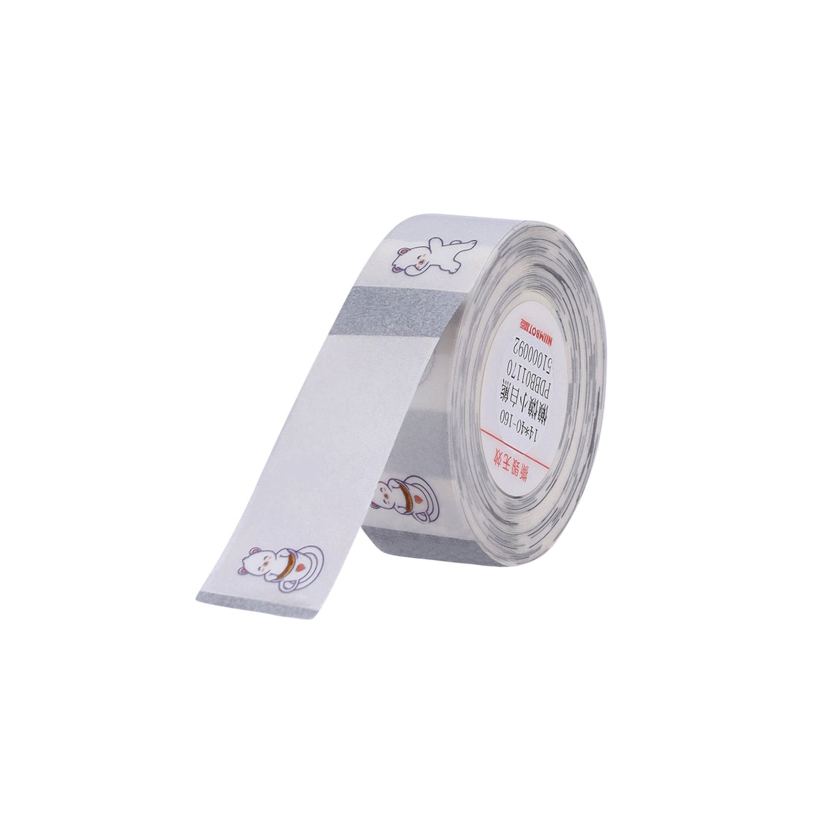NIIMBOT - N1 - 14x40mm - Bear Transparent - 150 Labels