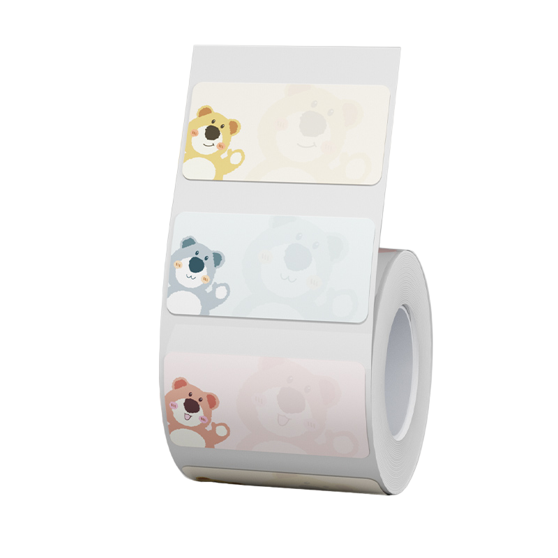 NIIMBOT - B Range - 40x20mm - Cute Bear - 320 Labels