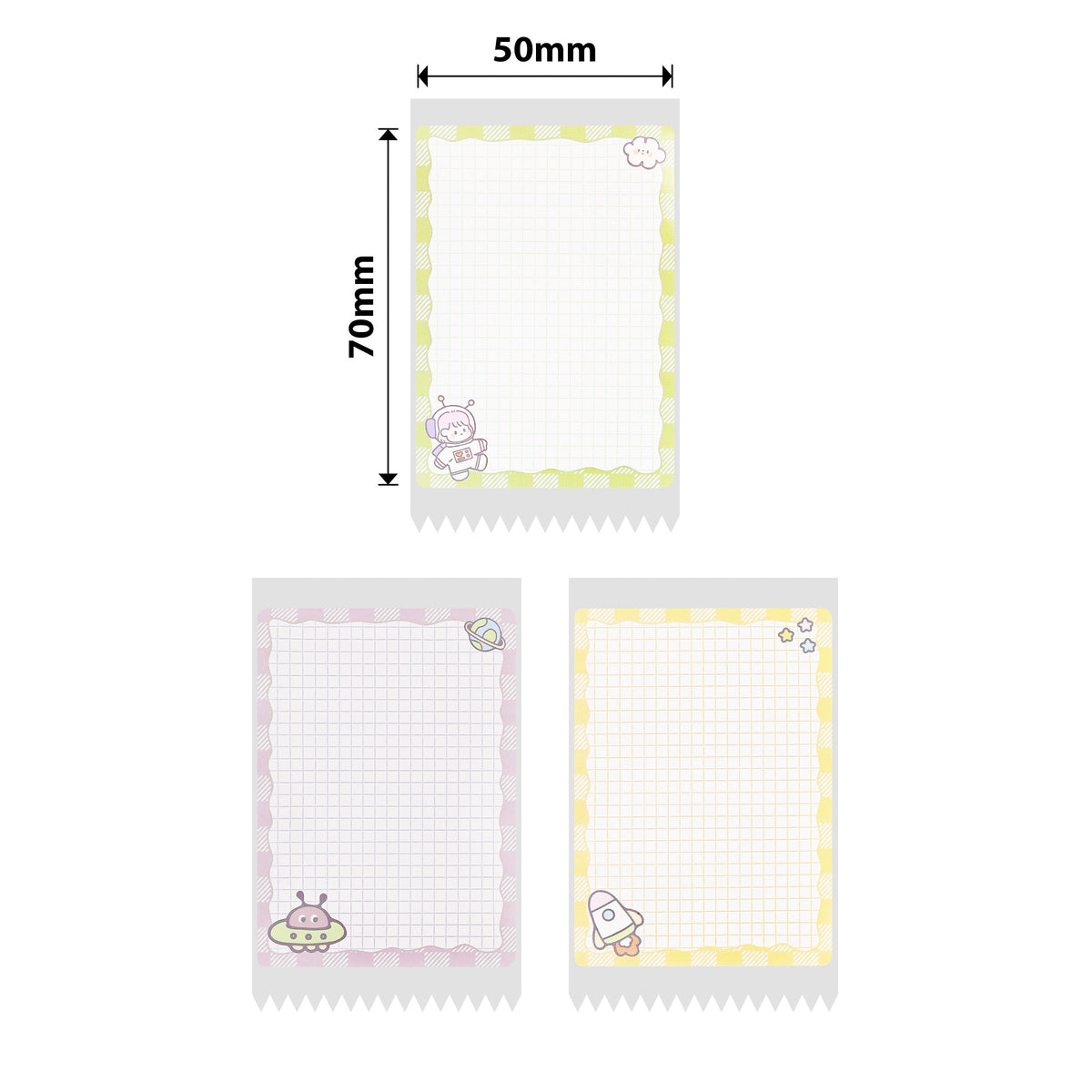 NIIMBOT - B Range - 50x70mm - Camping - 110 Labels
