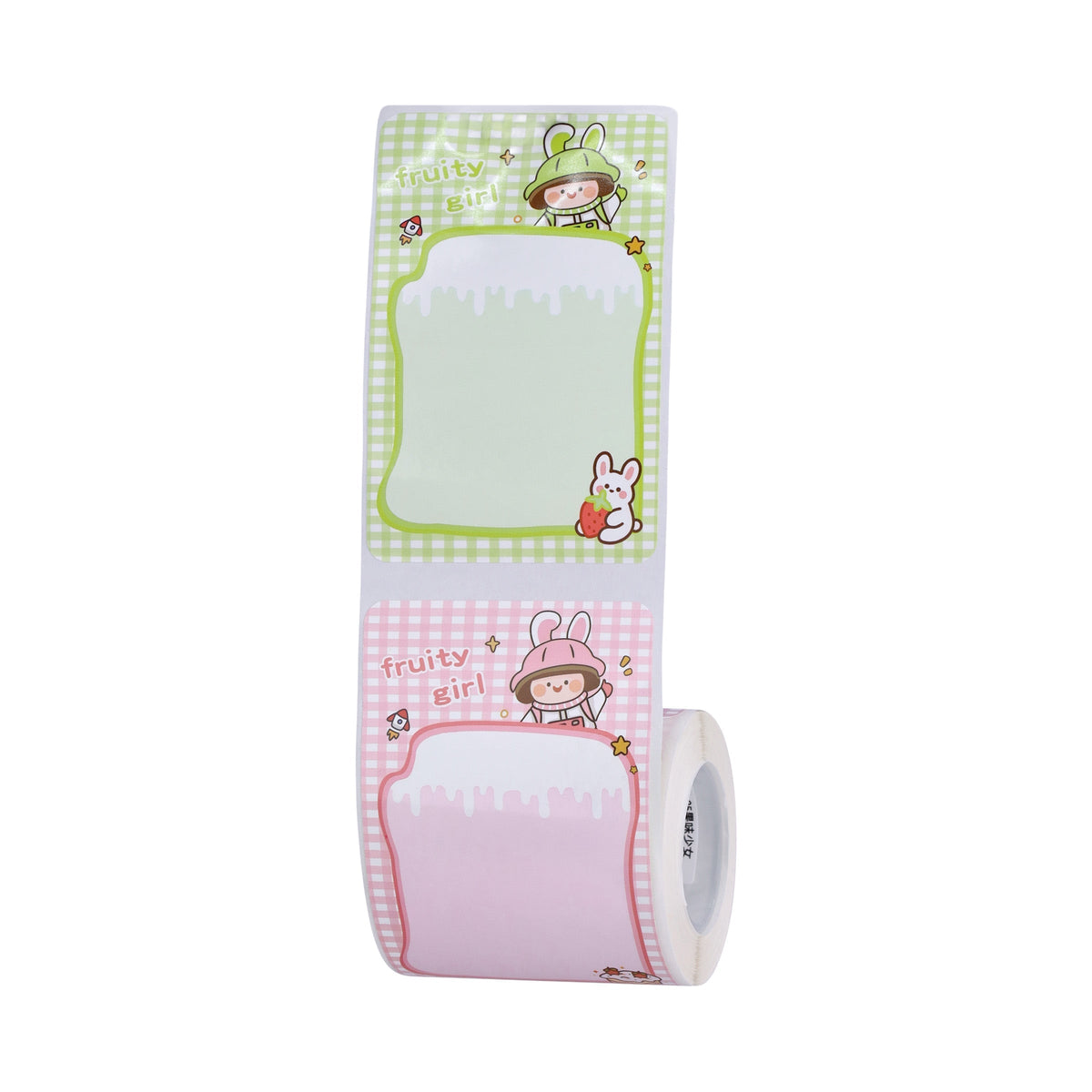 NIIMBOT - B Range - 50x80mm - Fruity Girl Multi-Colour - 95 Labels