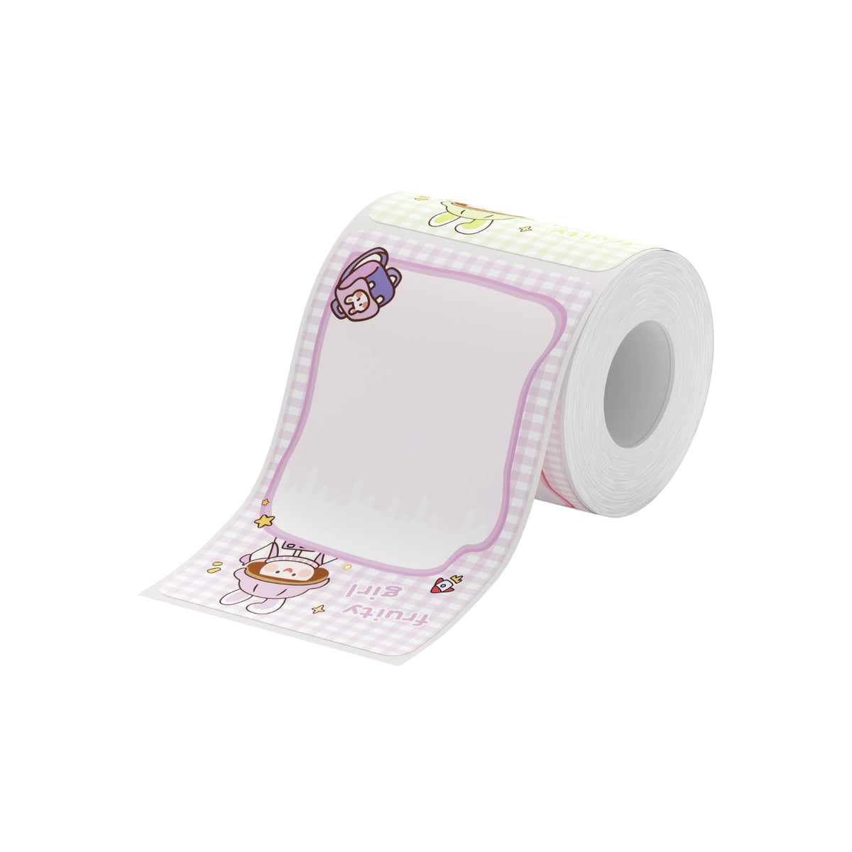 NIIMBOT - B Range - 50x80mm - Fruity Girl Multi-Colour - 95 Labels