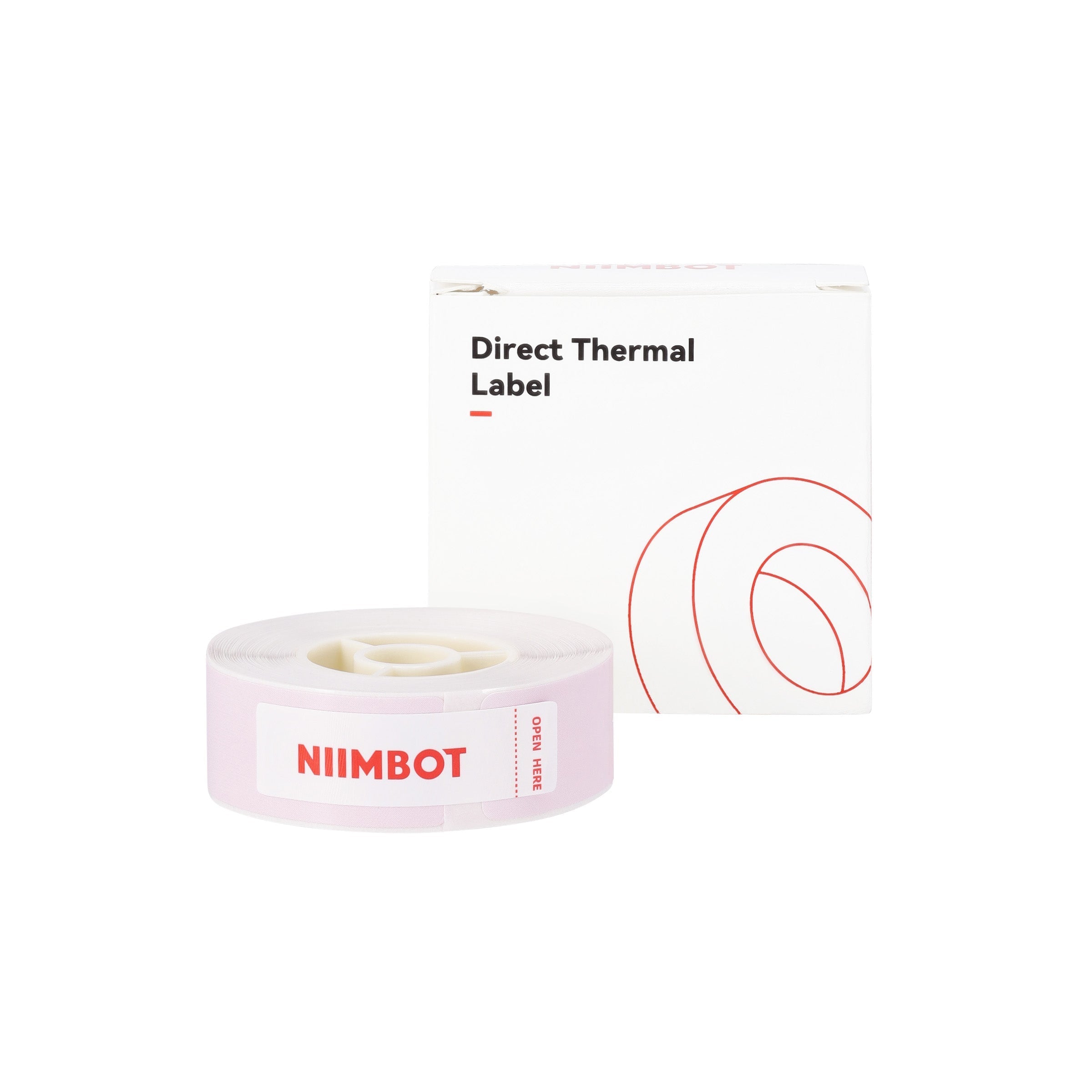 NB536 - NIIMBOT - D11 / D101 / D110 / H1S - 14X40MM - 160 LIGHT PINK LABELS