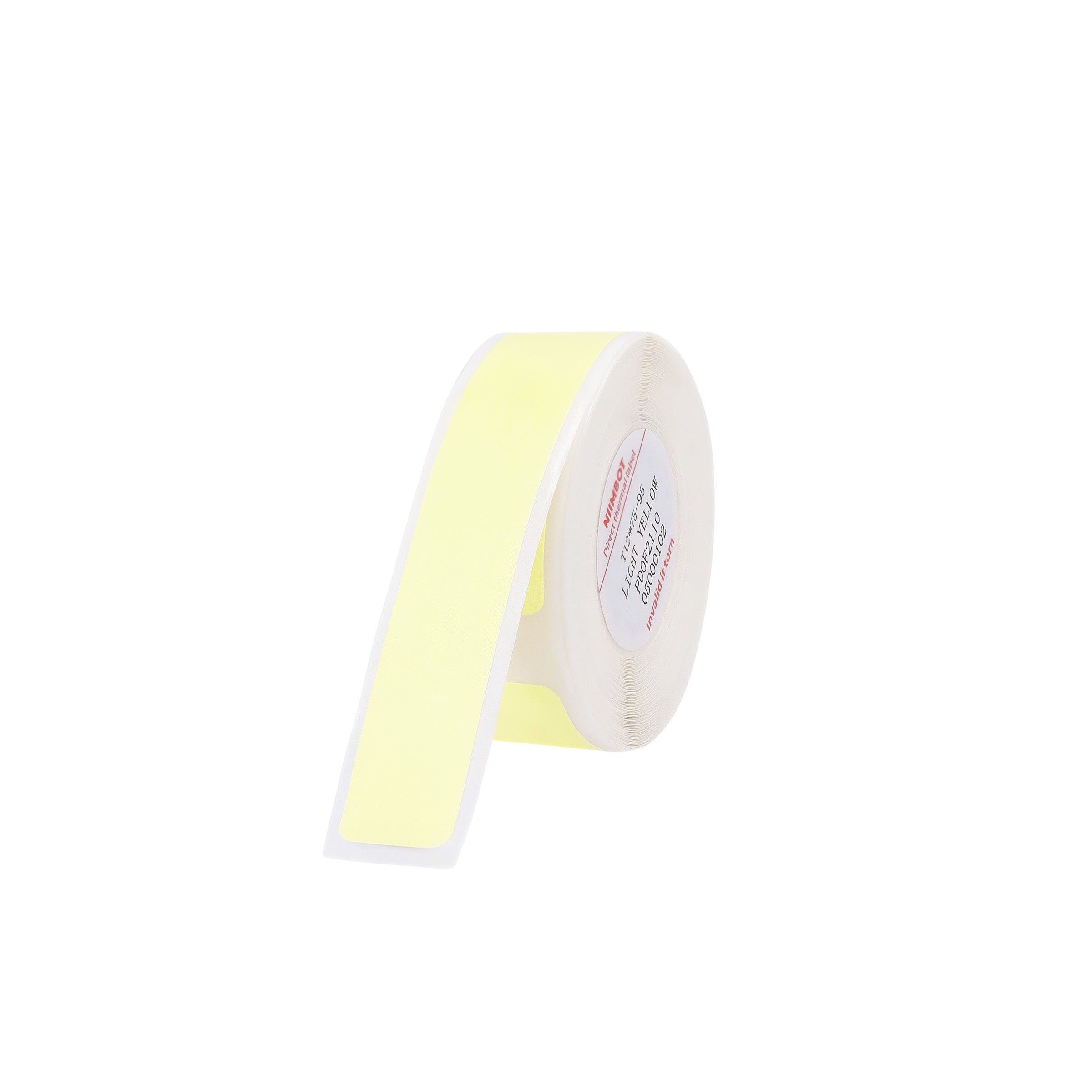 NB539 - NIIMBOT - D11 / D101 / D110 / H1S - 12X75MM - 95 LIGHT YELLOW LABELS