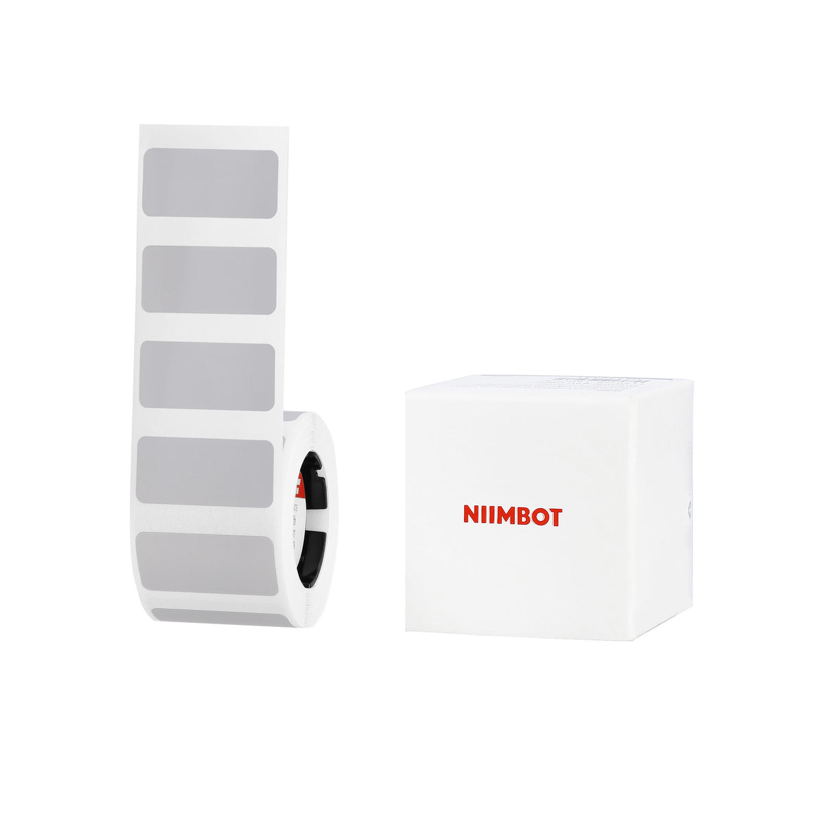 NB628 - NIIMBOT - M2_H / M3 - ES30X14 - 375 ÉTIQUETTES - ARGENT MAT ANTI-CONTREFAÇON