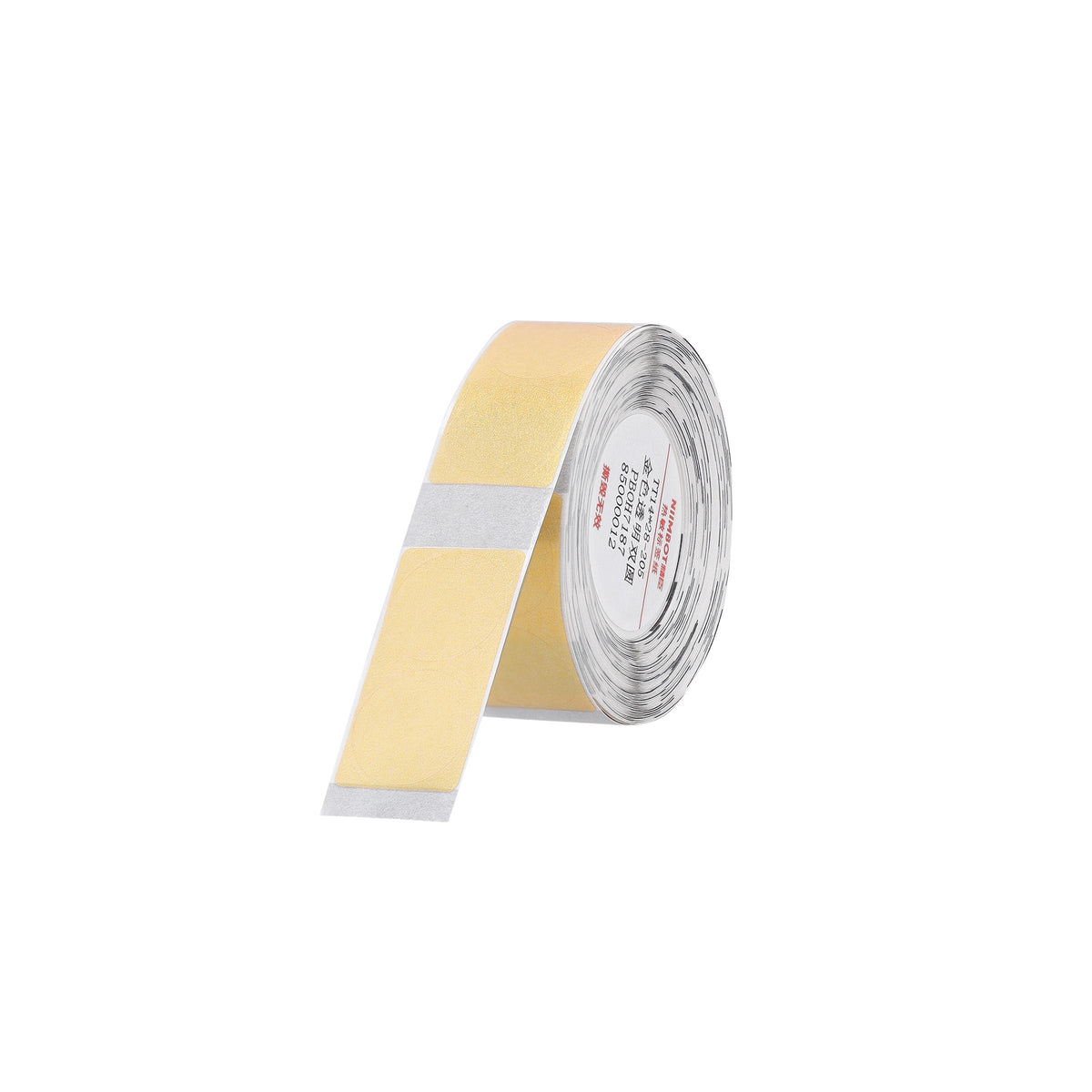 NB640 - NIIMBOT - D11 / D101 / D110 / H1S - TT14X28 - 205 ETICHETTE PER ROTOLO - ORO TRASPARENTE - ROTONDO