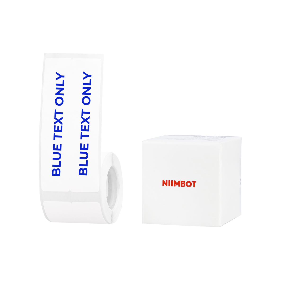 NB648 - NIIMBOT - B1 / B21 / B3S / B4 - T20X90/2L - 170 ETICHETTE PER ROTOLO - BIANCO - SOLO TESTO BLU - RETTANGOLO