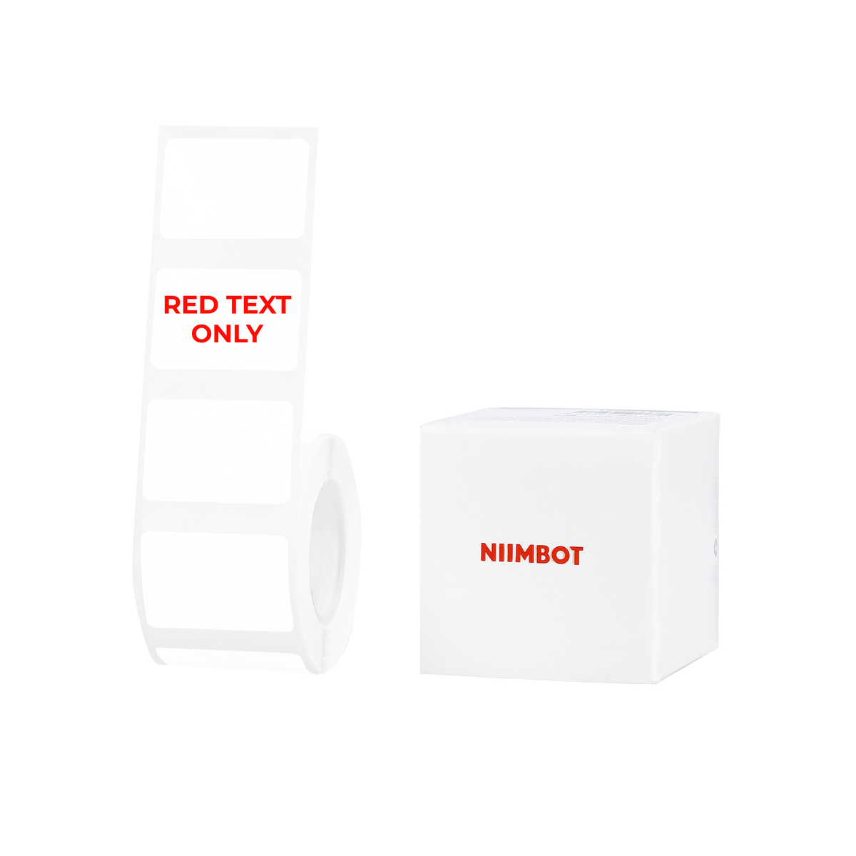 NIIMBOT - B Range - 30x20mm - White Red Text Only - 315 Labels