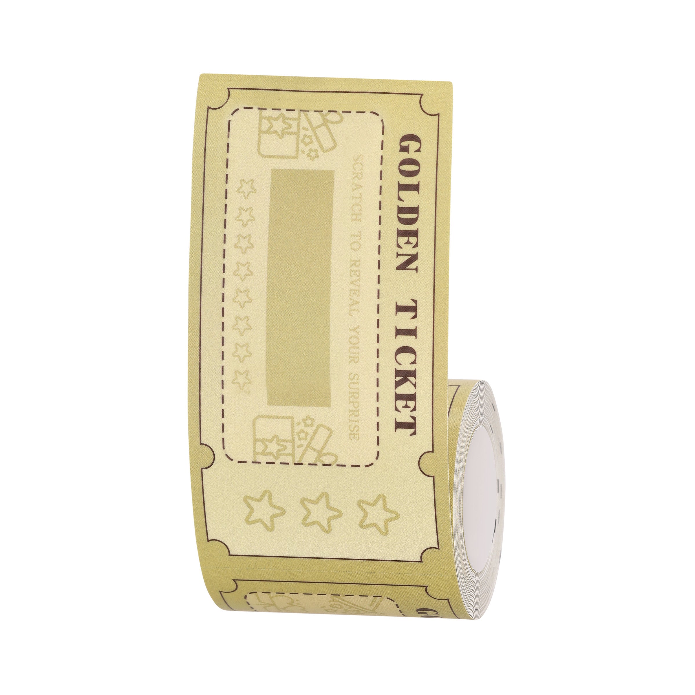 NB724 - NIIMBOT - CP53*100MM - 50 CARTE GRATTA E VINCI - GLD