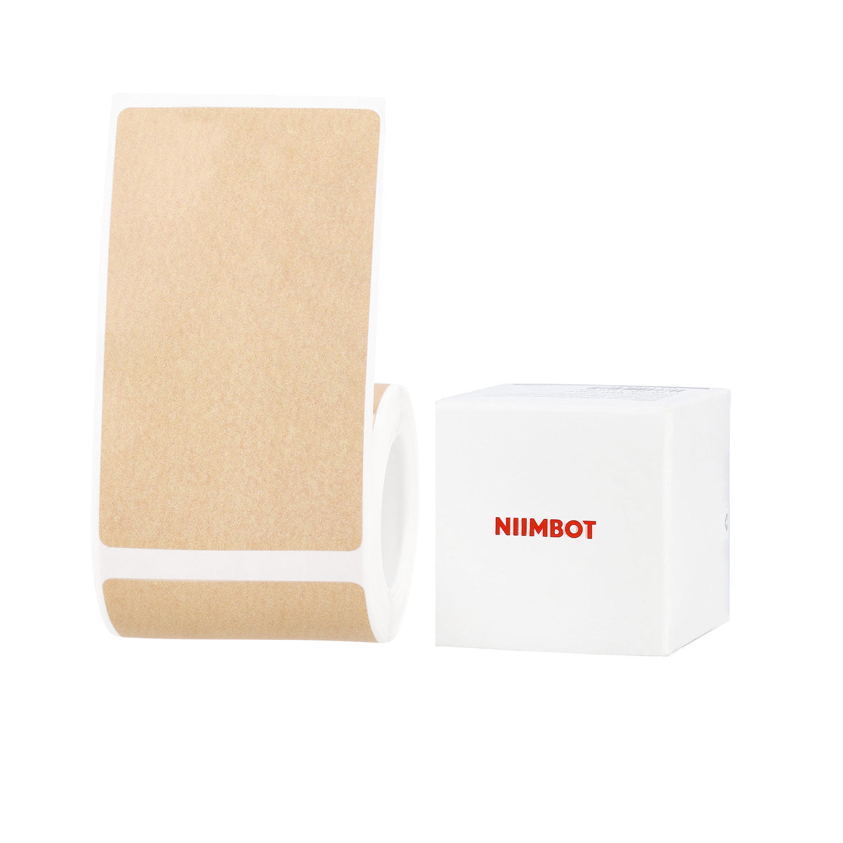 NIIMBOT - B Pro Range - 50x80mm - Kraft - Dual Colour - Red & Black Text - 95 Labels