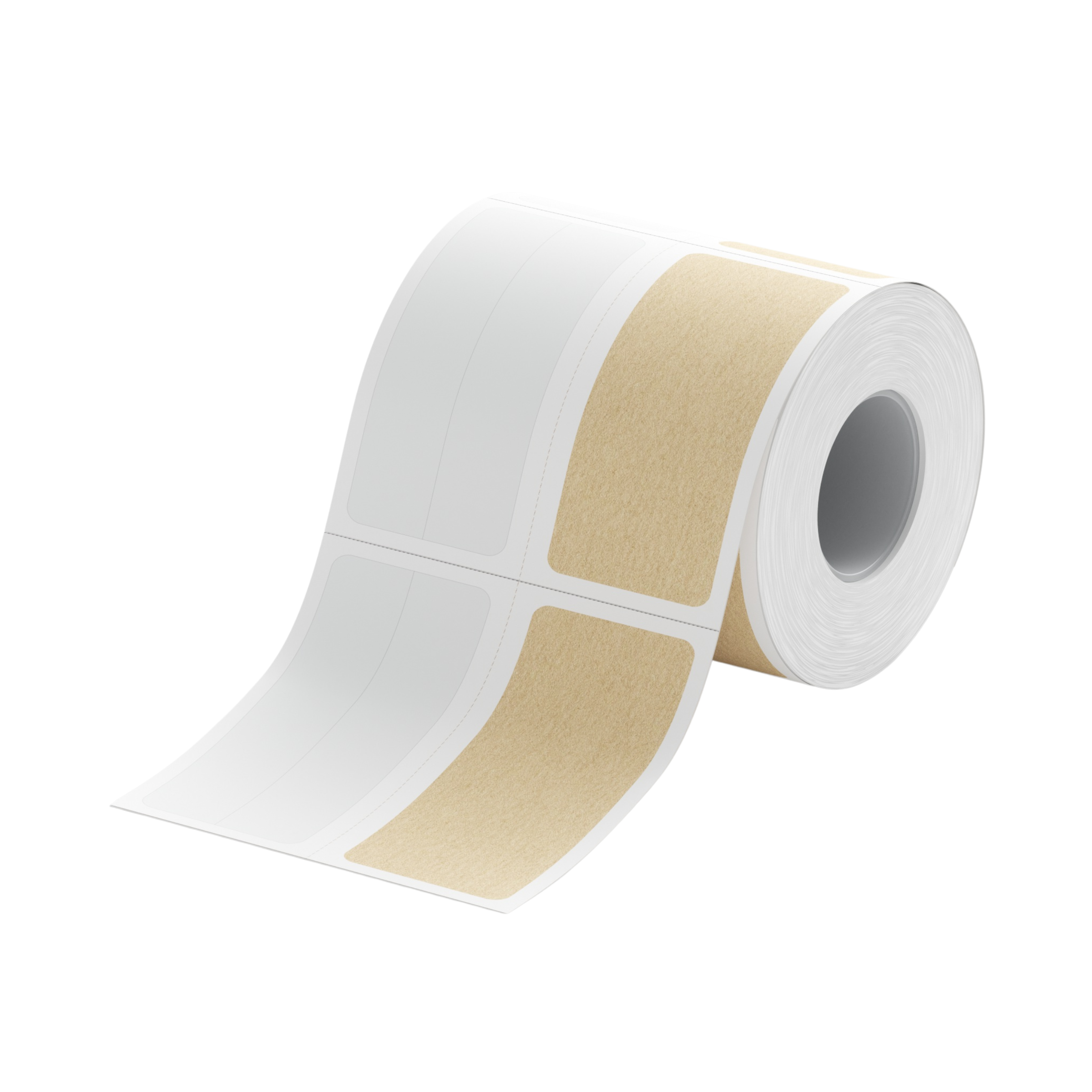 NB853 - Niimbot - M2-H / M3 Only - 20x40+25.25mm - 135 Kraft Self Laminating Thermal Transfer Labels
