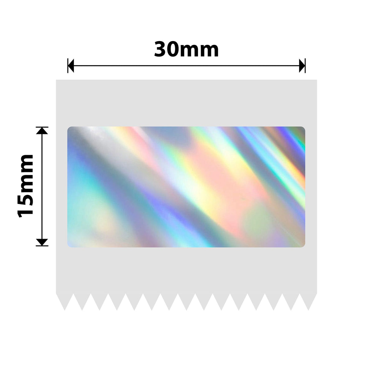 NIIMBOT - M Range - 30x15mm - Silver Laser - 380 Labels