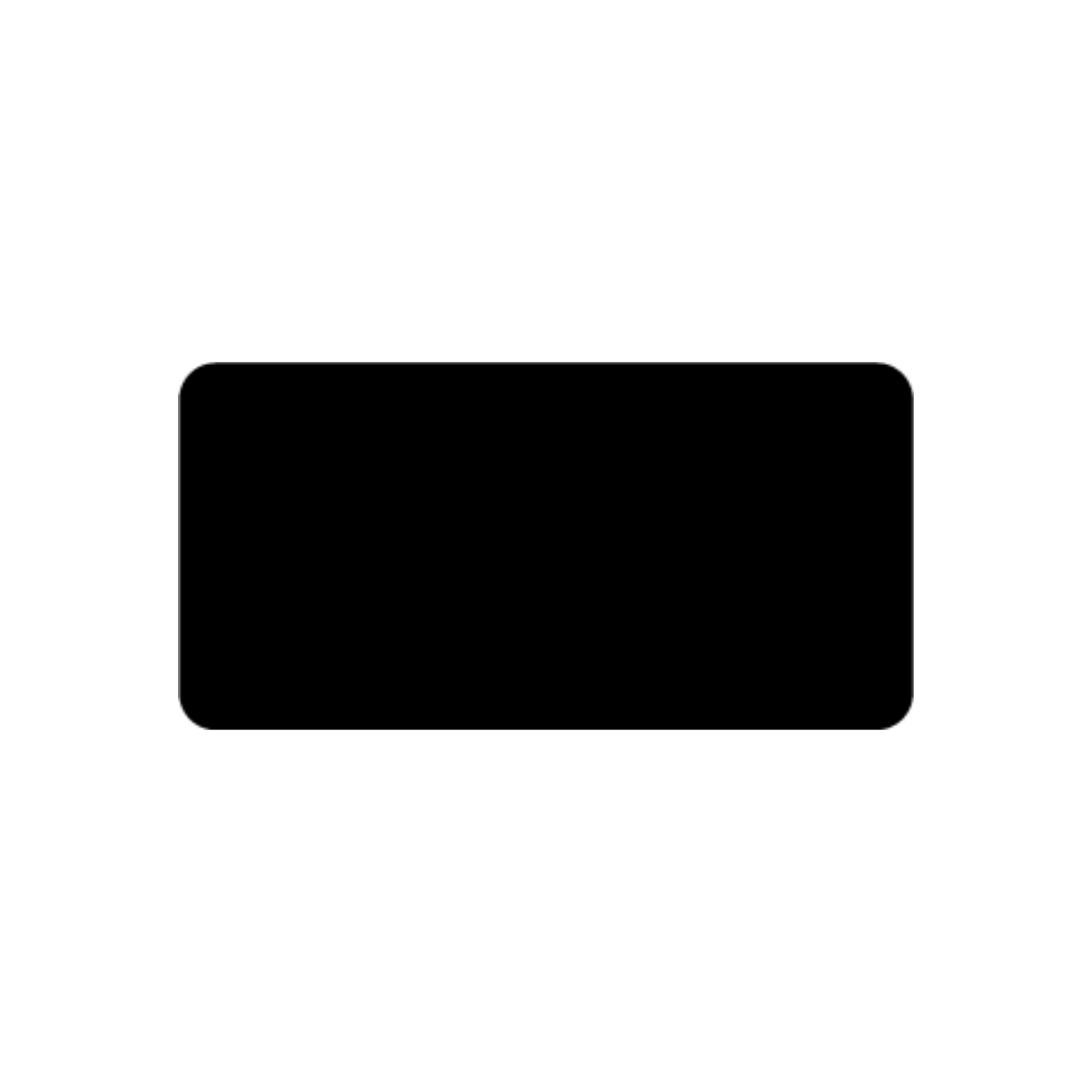 NIIMBOT - M2 / M3 - 40X20MM - 325 MATTE BLACK LABELS