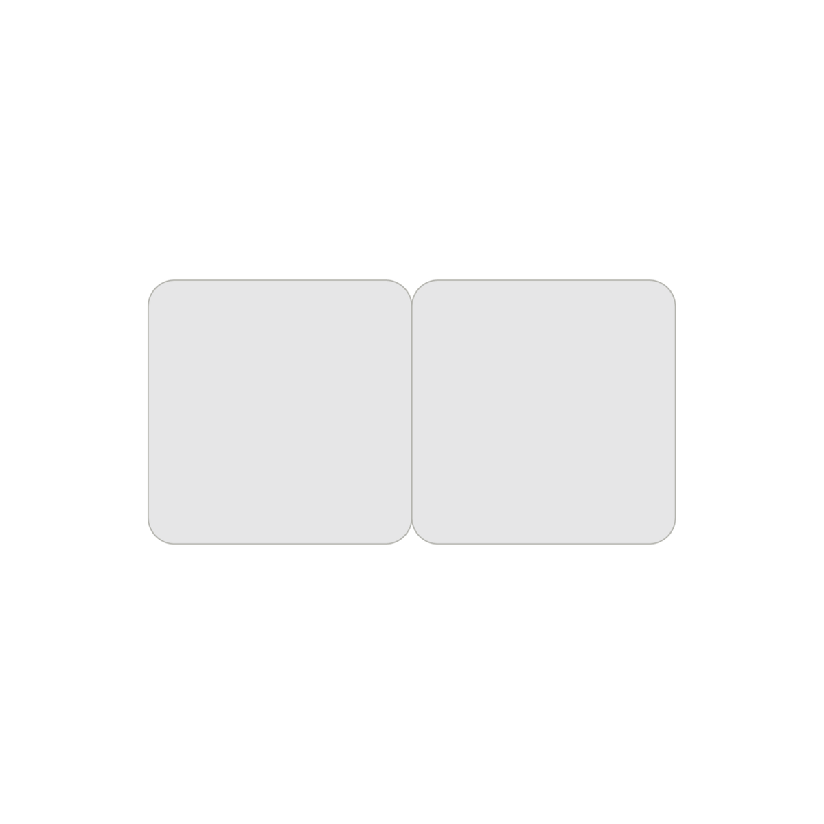 NIIMBOT - B Range - 20x20mm/2L - Transparent - 630 Labels