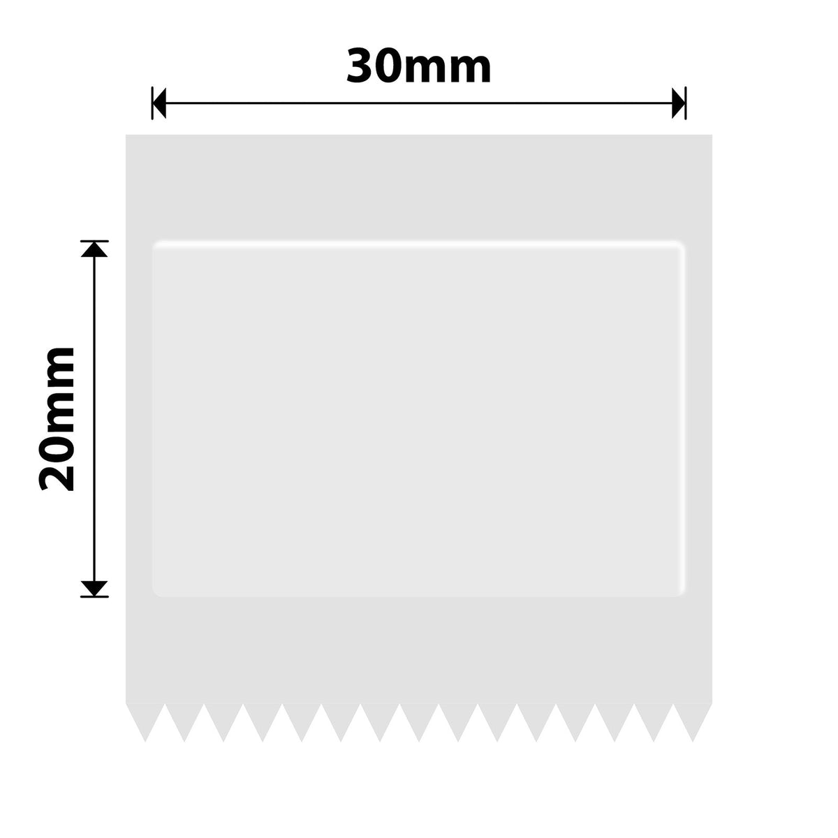 NIIMBOT - B Range - 30x20mm - Transparent - 315 Labels