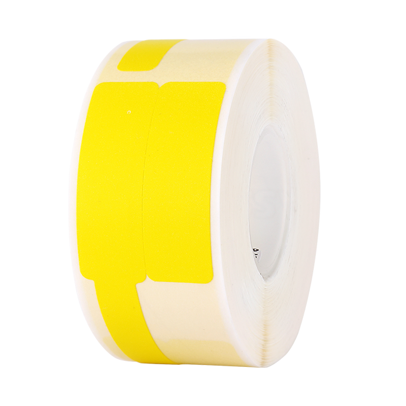 NB248 - NIIMBOT - B1 / B21 / B3S / B4 - 25X78MM - 100 LABELS PER ROLL - CABLE / JEWELLERY - YELLOW