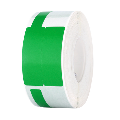 NB250 - NIIMBOT - B1 / B21 / B3S / B4 - 25X78MM - 100 GREEN CABLE LABELS