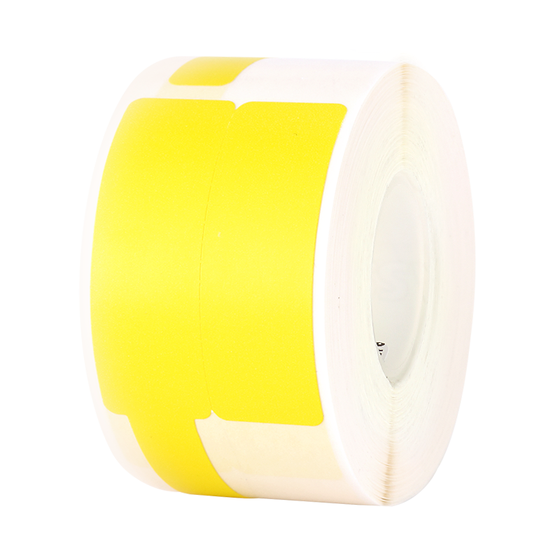 NB252 - NIIMBOT - B1 / B21 / B3S / B4 - 30X95MM - 100 LABELS PER ROLL - CABLE / JEWELLERY - YELLOW
