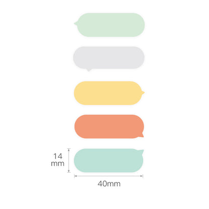 NB134 - NIIMBOT - D11 / D101 / D110 / H1S - 14X40MM - 160 LABELS PER ROLL - BUBBLE A DESIGN