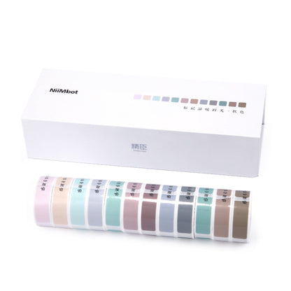 NB138 - NIIMBOT - D11 / D101 / D110 / H1S - 12X40MM - 145 AUTUMN EDITION LABELS - 12 X ROLLS