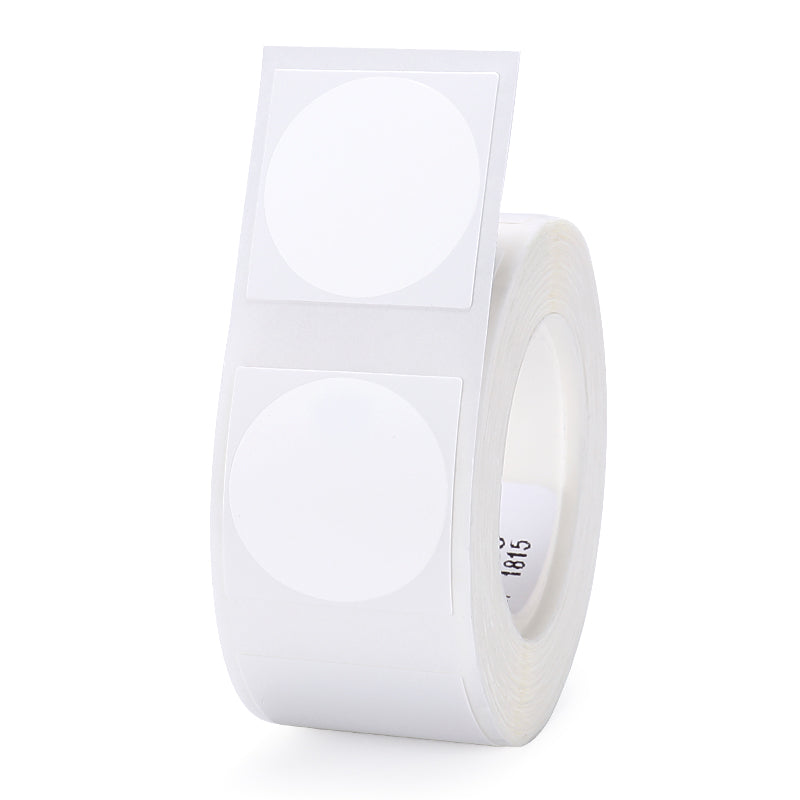NB212 - NIIMBOT - B1 / B21 / B3S / B4 - 31X31MM - ROUND - 210 LABELS PER ROLL - WHITE