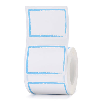 NB189 - NIIMBOT - B1 / B21 / B3S / B4 - T40X30MM - 230 ETICHETTE PER ROTOLO - DESIGN CON BORDO BLU