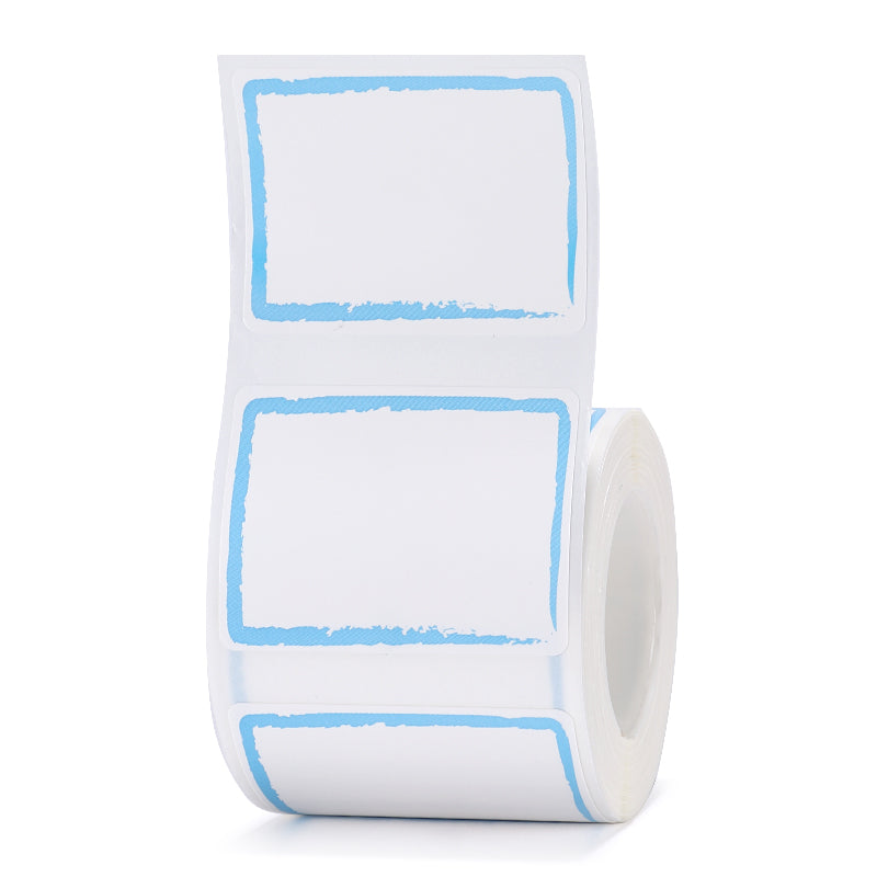 NB189 - NIIMBOT - B1 / B21 / B3S / B4 - T40X30MM - 230 ETICHETTE PER ROTOLO - DESIGN CON BORDO BLU