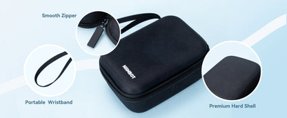 NIIMBOT - D11_H / D110_M - STORAGE CASE FOR PRINTER & LABELS - BLACK