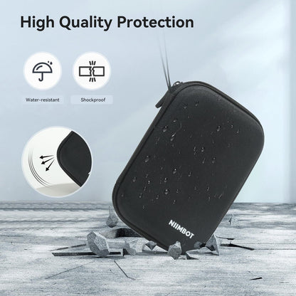 NB518 - NIIMBOT - D11 / D110 / B18 - STORAGE CASE FOR PRINTER & LABELS - BLACK