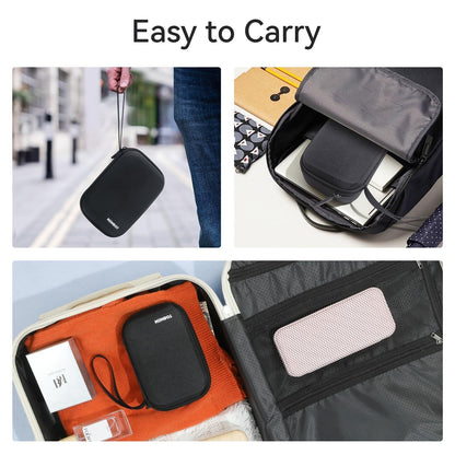 NIIMBOT - D11 / D110 / B18 - STORAGE CASE FOR PRINTER & LABELS - BLACK