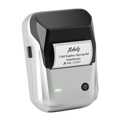 NB493 - NIIMBOT - B1 - PORTABLE THERMAL LABEL BLUETOOTH PRINTER INCLUDING FREE LABEL (50*30MM - WHITE)