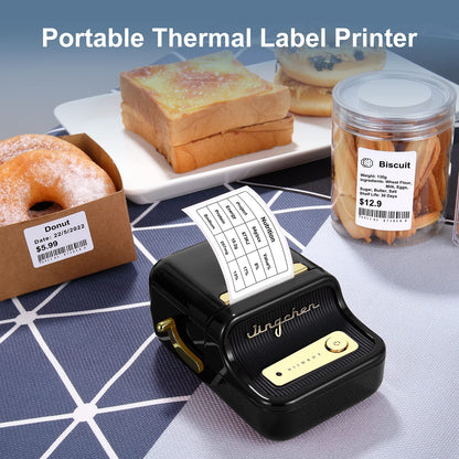 NB109 - NIIMBOT - B21 - PORTABLE THERMAL LABEL BLUETOOTH PRINTER INCLUDING FREE LABEL (50*30MM - WHITE)