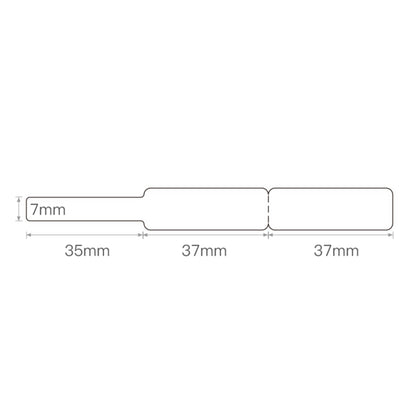 NB118 - NIIMBOT - D11 / D101 / D110 / H1S - RXL 12.5X109MM  - 65 LABELS PER ROLL - CABLE - WHITE