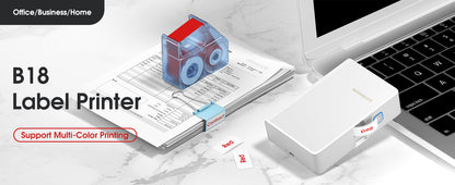 NB382 - NIIMBOT - N1 - BLUETOOTH THERMAL TRANSFER LABEL PRINTER INCL FREE LABEL & RIBBON (14*50MM - WHITE)