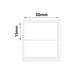 NB183 - NIIMBOT - B1 / B21 / B3S / B4 - 30X15MM/2R - 460 WHITE LABELS