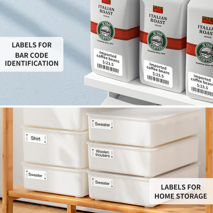 NB109 - NIIMBOT - B21 - PORTABLE THERMAL LABEL BLUETOOTH PRINTER INCLUDING FREE LABEL (50*30MM - WHITE)